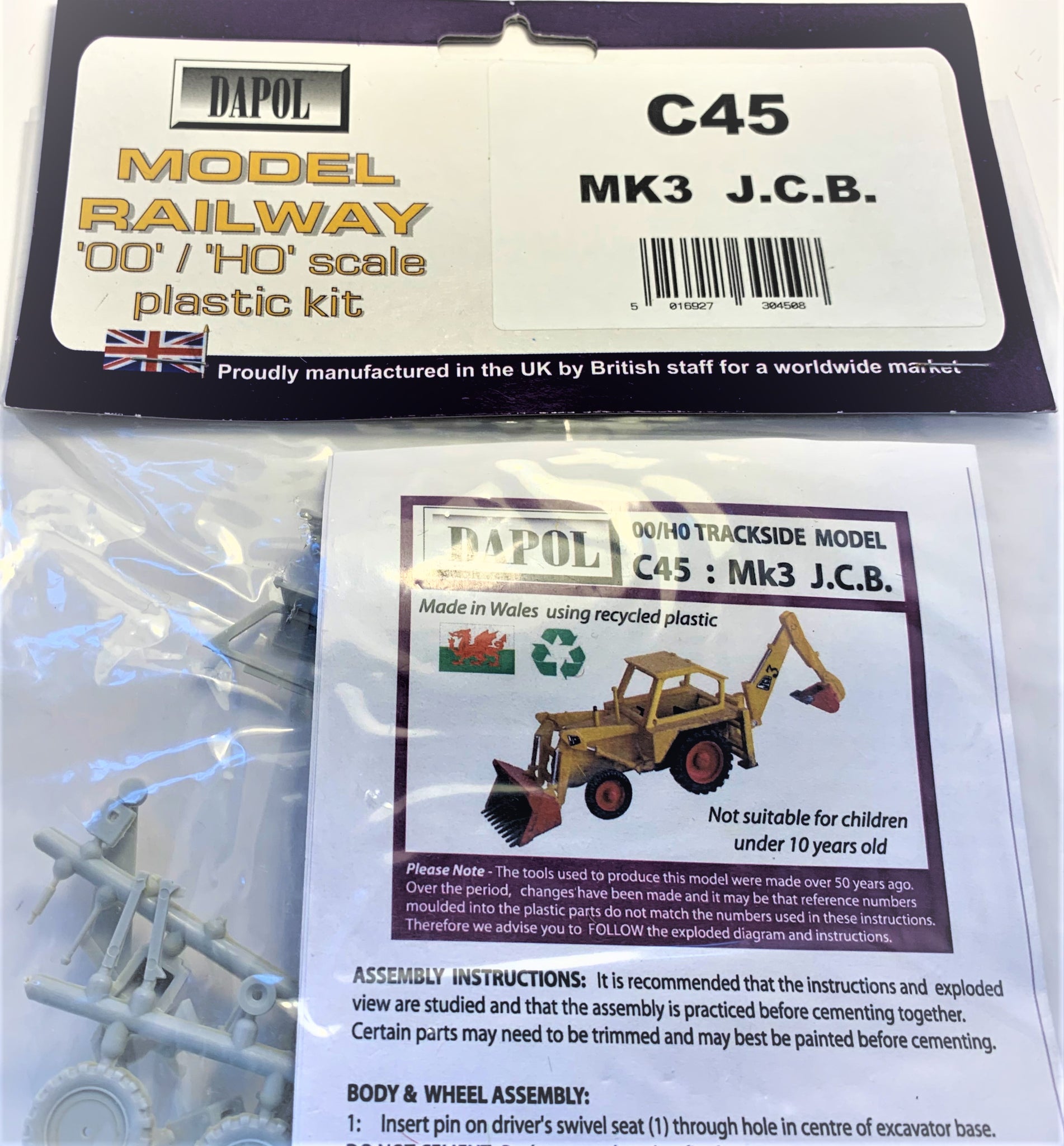 DAPOL/KITMASTER PLASTIC KITS OO SCALE
