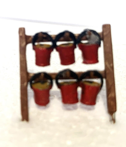 FIRE BUCKETS ON FRAME 00 SCALE