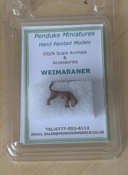 WEIMARANER DOG 00 SCALE
