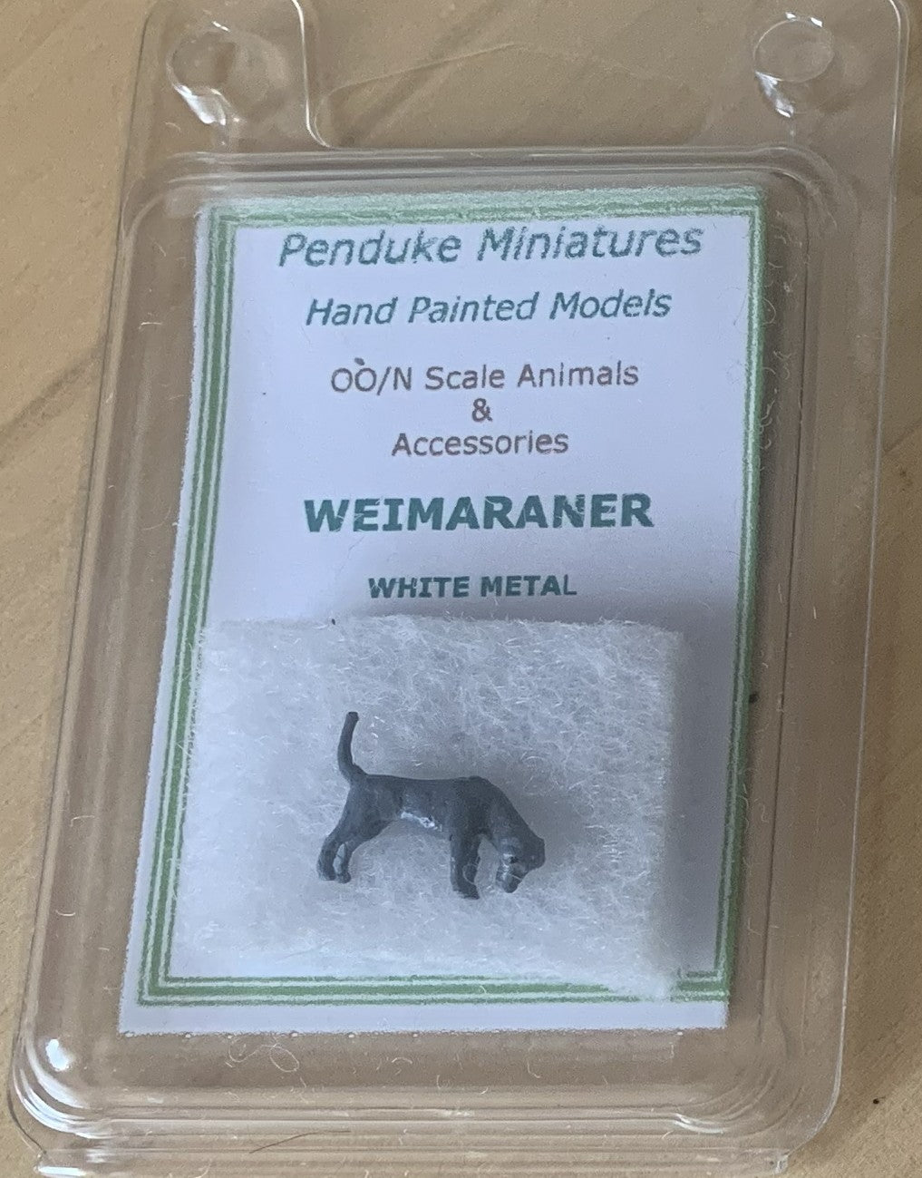 WEIMARANER DOG 00 SCALE