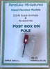 POST BOXES VARIOUS 00 SCALE