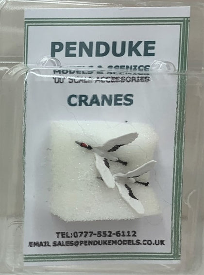 CRANES FLYING X 2 OO/HO SCALE