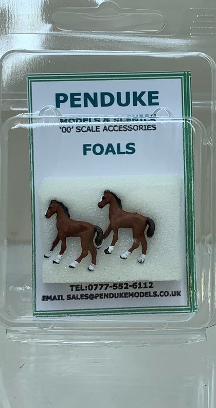 HORSE FOALS X 2 OO SCALE