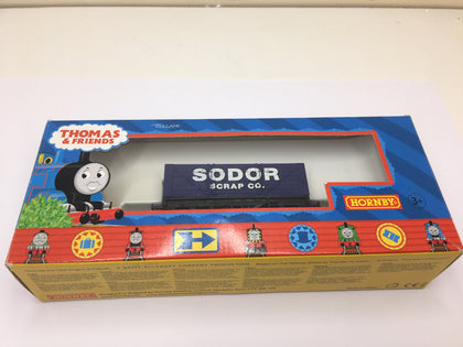 HORNBY THOMAS TANK WAGON  'SODOR  SCRAP CO' OO SCALE