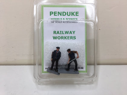 RAILWAY TRACK  WORKERS 1960'S SUPER DETAIL 00 GAUGE