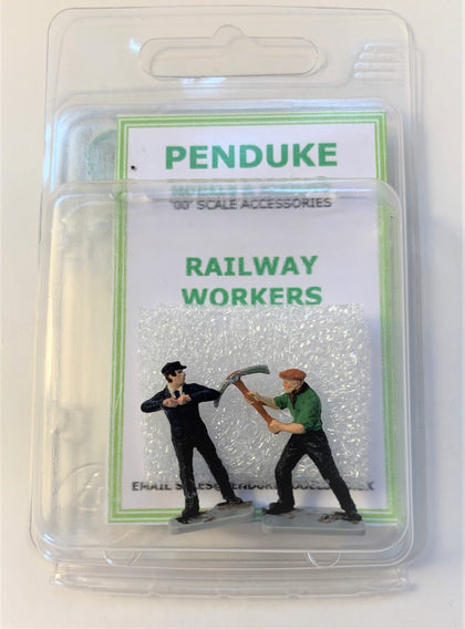 RAILWAY TRACK  WORKERS 1960'S SUPER DETAIL 00 GAUGE