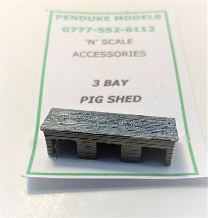 PIG SHED/SHELTER ©  N GAUGE