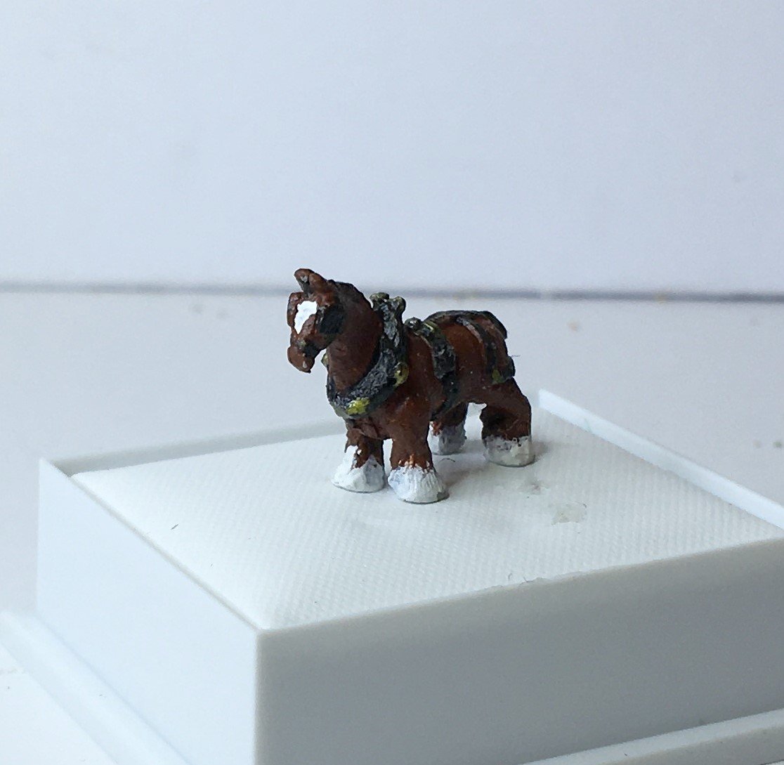 SHIRE HORSE BROWN  'N' GAUGE