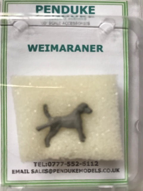 WEIMARANER DOG 00 SCALE