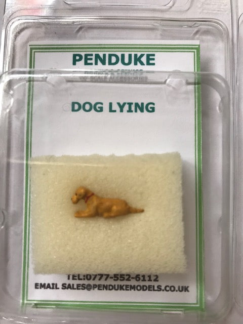 DOG/HOUND Lying'00' SCALE