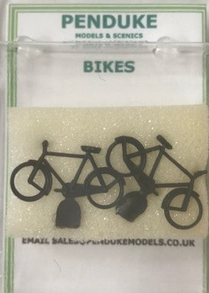 BICYCLES X 2 SCALE OO