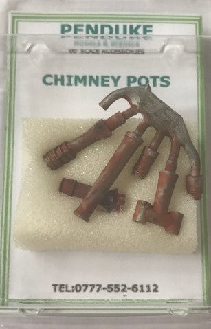 CHIMNEY POTS 00 SCALE