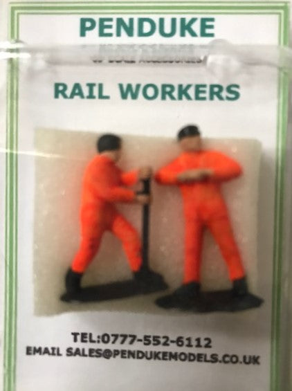 RAILWAY TRACK  WORKERS SUPER DETAIL 00 GAUGE