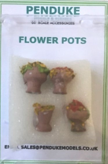 FLOWER POTS 00 SCALE