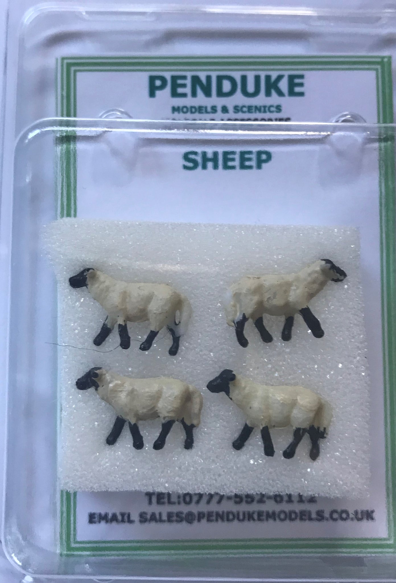 SHEEP X 4 SCALE OO