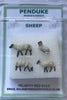 SHEEP X 4 SCALE OO