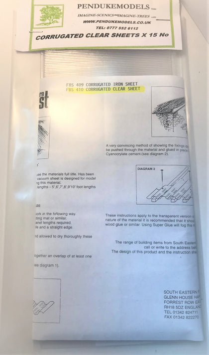 CORRUGATED CLEAR /IRON SHEETS