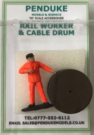 RAILWAY TRACK  WORKERS SUPER DETAIL 00 GAUGE