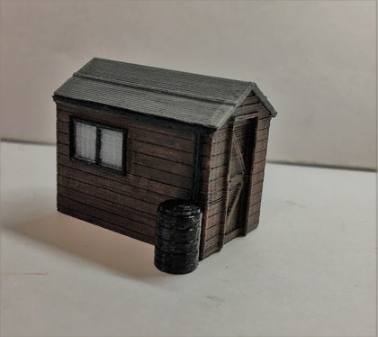 'GARDEN SHED 3D PRINT from