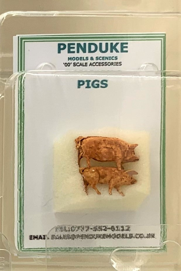 PIGS - VARIOUS BREEDS 00 SCALE
