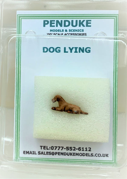 DOG/HOUND Lying'00' SCALE